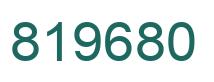 Número 819680 imagen verde