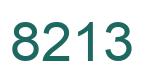 Number 8213 green image