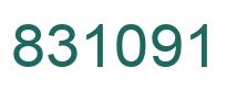 Número 831091 imagen verde