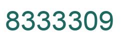 Número 8333309 imagen verde
