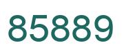 Número 85889 imagen verde
