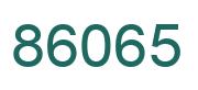 Número 86065 imagen verde