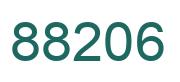Number 88206 green image
