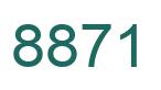 Número 8871 imagen verde