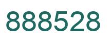 Number 888528 green image