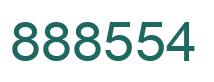 Número 888554 imagen verde