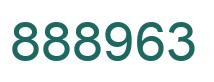 Number 888963 green image