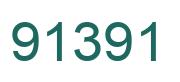 Número 91391 imagen verde