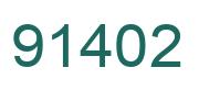 Número 91402 imagen verde