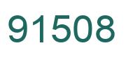 Número 91508 imagen verde