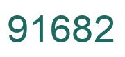 Número 91682 imagen verde
