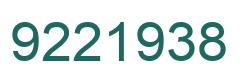 Número 9221938 imagen verde