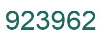 Número 923962 imagen verde