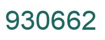 Número 930662 imagen verde