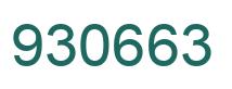 Número 930663 imagen verde