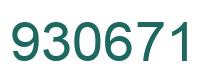 Número 930671 imagen verde