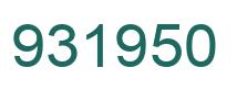 Número 931950 imagen verde
