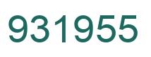 Número 931955 imagen verde