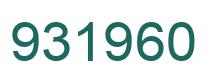 Número 931960 imagen verde
