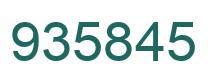 Número 935845 imagen verde