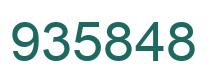 Número 935848 imagen verde