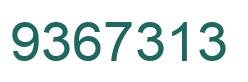 Número 9367313 imagen verde