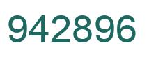 Número 942896 imagen verde