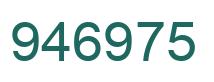 Número 946975 imagen verde