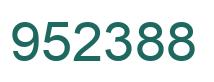 Número 952388 imagen verde