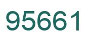 Número 95661 imagen verde