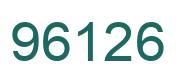 Número 96126 imagen verde