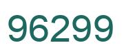 Número 96299 imagen verde