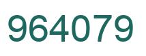 Número 964079 imagen verde