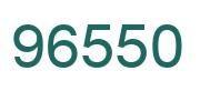 Número 96550 imagen verde