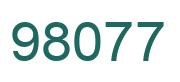 Número 98077 imagen verde