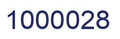 Number 1000028 blue image