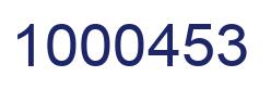 Número 1000453 imagen azul
