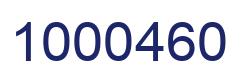 Número 1000460 imagen azul