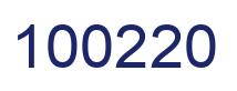 Número 100220 imagen azul