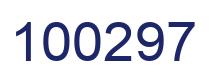 Number 100297 blue image