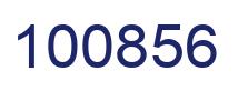 Number 100856 blue image