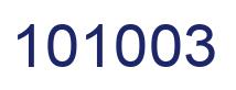 Número 101003 imagen azul
