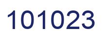 Número 101023 imagen azul