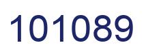 Number 101089 blue image
