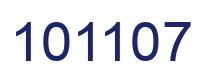 Number 101107 blue image