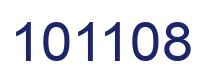 Number 101108 blue image