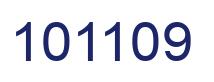 Number 101109 blue image