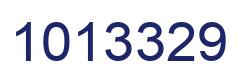 Number 1013329 blue image