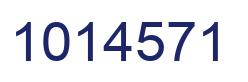 Number 1014571 blue image