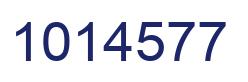 Número 1014577 imagen azul